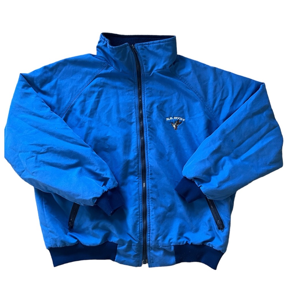 Vintage Polar Fleece M.R. Duck Hunting Jacket - 2 pockets